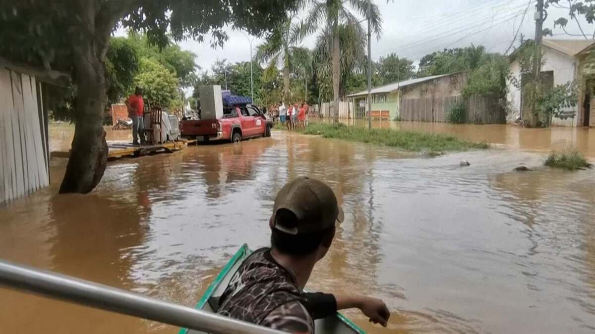 Temporada de chuvas na Bolívia: 40 mortos e 10 mil famílias afetadas - AFP