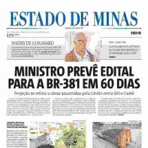 Capa do Estado de Minas de 29/2/2024 -  jwilsoncarvalho.mg