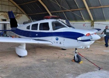 Aeronave está entre as apreensões  -  (crédito: MPMG/Divulgação)