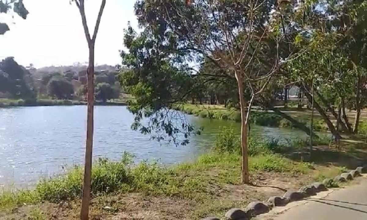 O corpo foi encontrado no Parque Ecológico Alto do Açude -  (crédito: You tube)