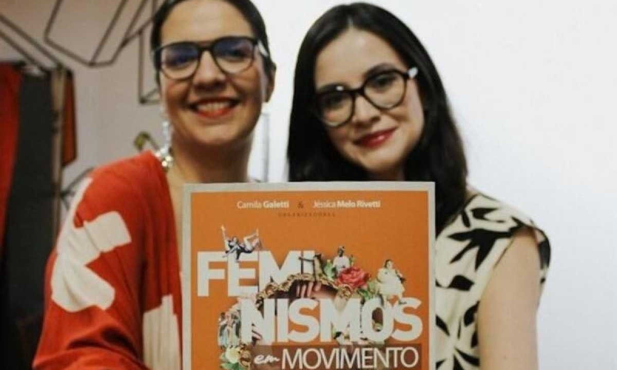 As organizadoras Camila Galetti e Jéssica Melo -  (crédito: Divulgação)