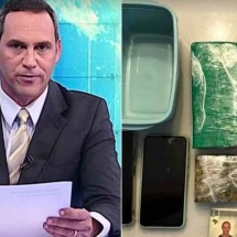 Ex-apresentador de TV é preso sob suspeita de tráfico - Polícia Civil/Divulgação