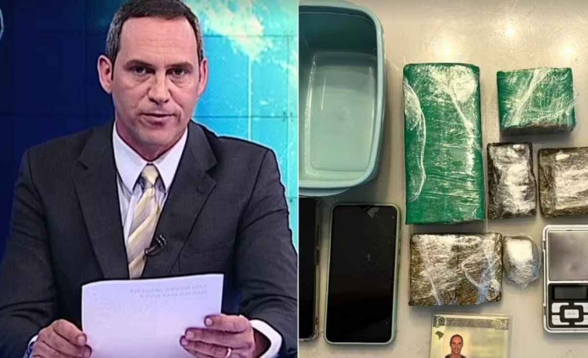 Ex-apresentador de TV é preso sob suspeita de tráfico