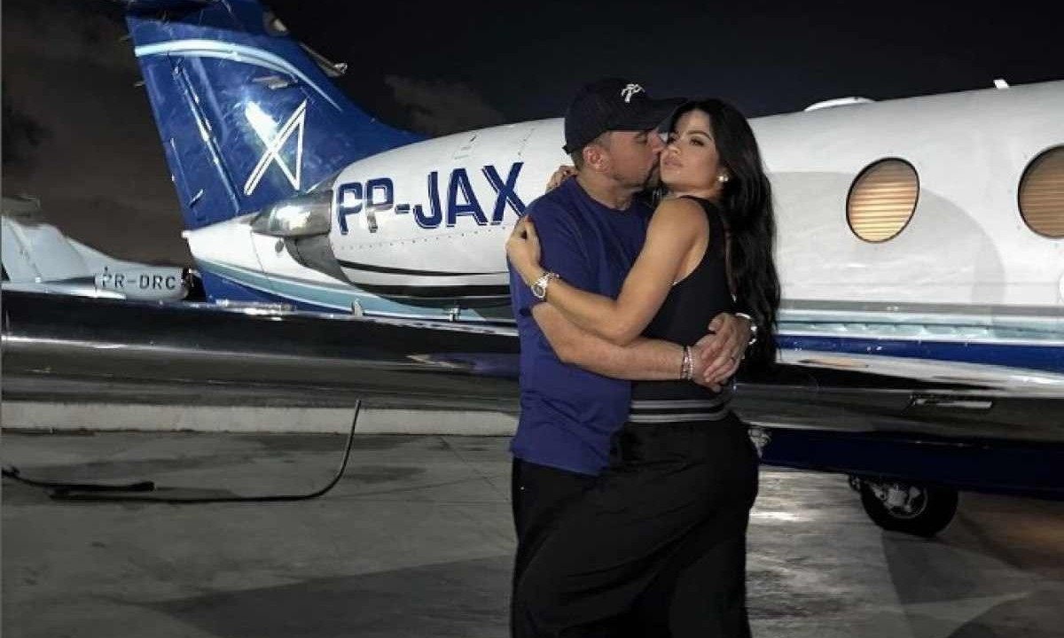 Xand Avião e a esposa, Isabele Temóteo -  (crédito: Redes Sociais/reprodução )