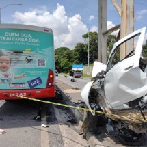 'Cena traumática', diz motorista envolvido no acidente da MG-010; vídeo - Edésio Ferreira/EM/D.A.Press