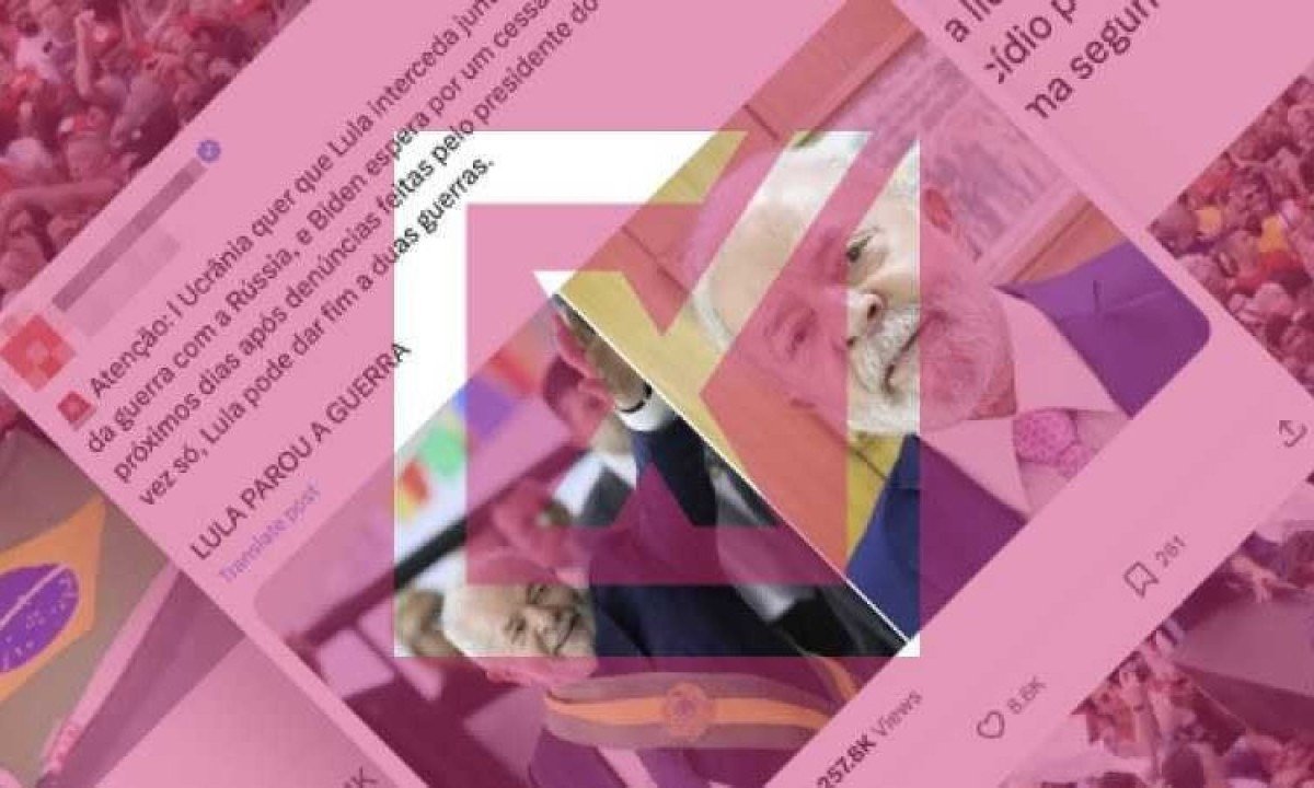 O argumento usado nas publicações é de que o Brasil foi o primeiro país a propor, no Conselho de Segurança da ONU, um cessar-fogo -  (crédito: Projeto Comprova)