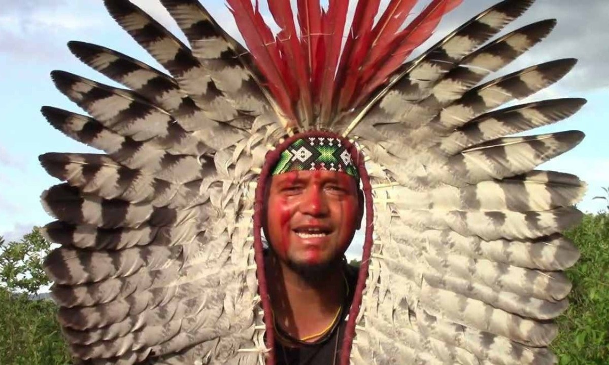 O líder indígena foi encontrado morto na manhã da última segunda-feira (4/3) -  (crédito: Frei Gilvander Moreira / Reprodução)