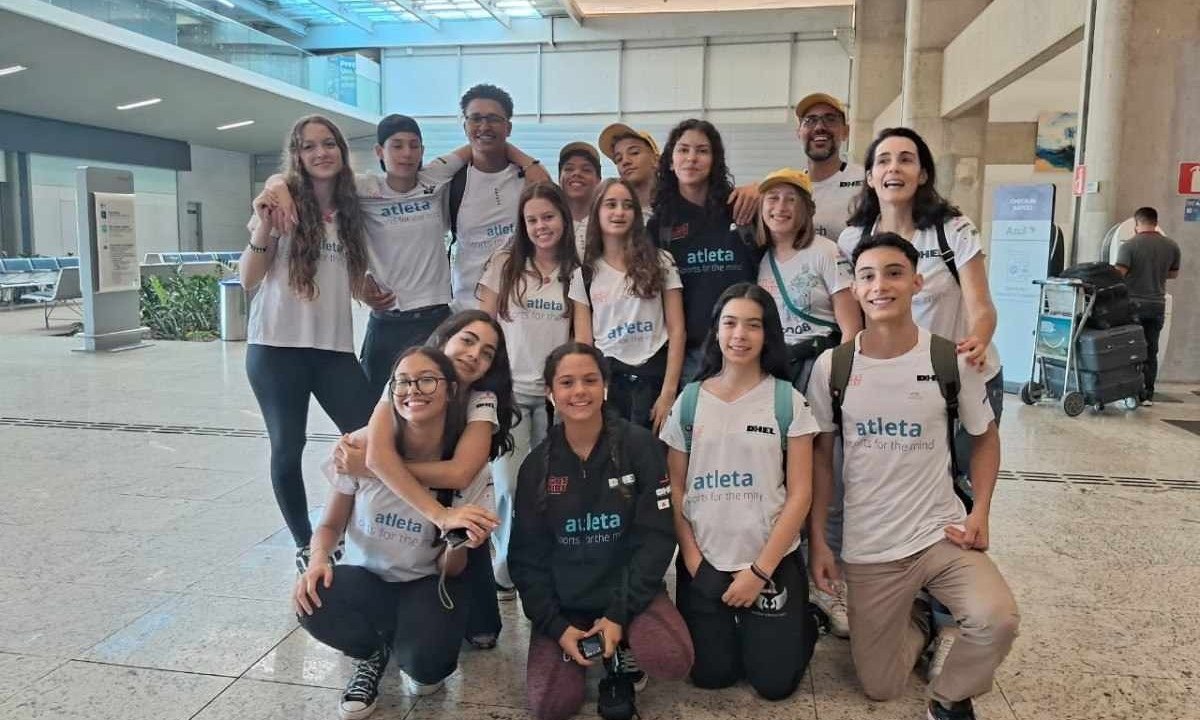 A equipe 'Amigos Droids' vai representar Minas Gerais no torneio internacional de robótica -  (crédito: Divulgação)