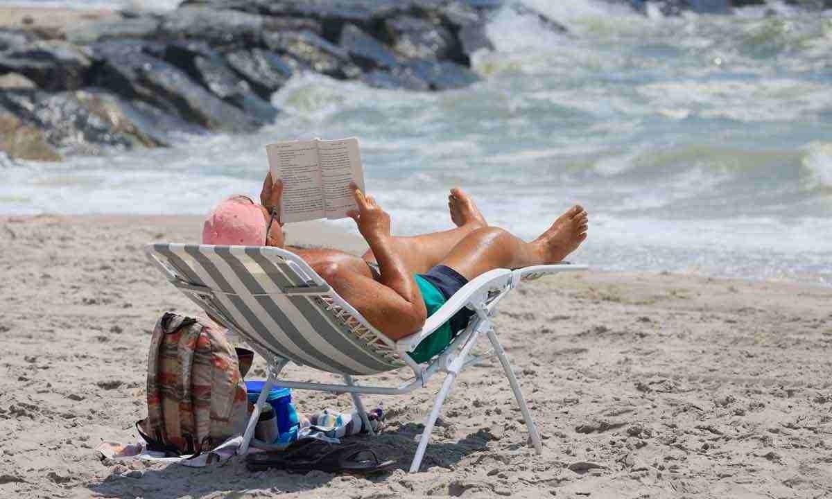 O prazer da leitura oferece a calma que o período de férias em geral nos proporcionaTAGSAnna Marina -  (crédito: Bruce Bennett/AFP)