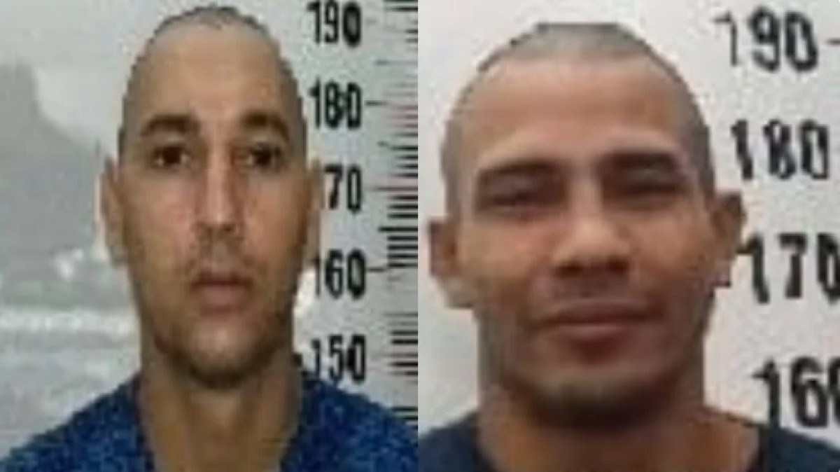 Dois conseguiram escapar e outros dois foram recapturados pelos agentes ainda dentro do presídio
 -  (crédito: Agepen/Divulgação)