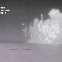Ucrânia diz ter destruído navio de guerra da Rússia avaliado em R$ 321 milhões - Ministério da Defesa da Ucrânia/Divulgação