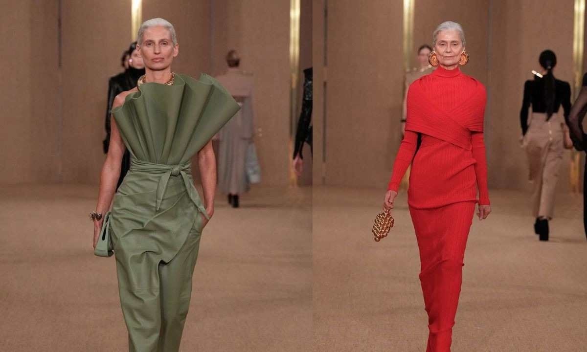 Bailman valoriza mulheres maduras na passarela e mostra como o segmento da terceira idade é importante para a moda e para a valorização feminina -  (crédito: ©Launchmetrics/spotlight)