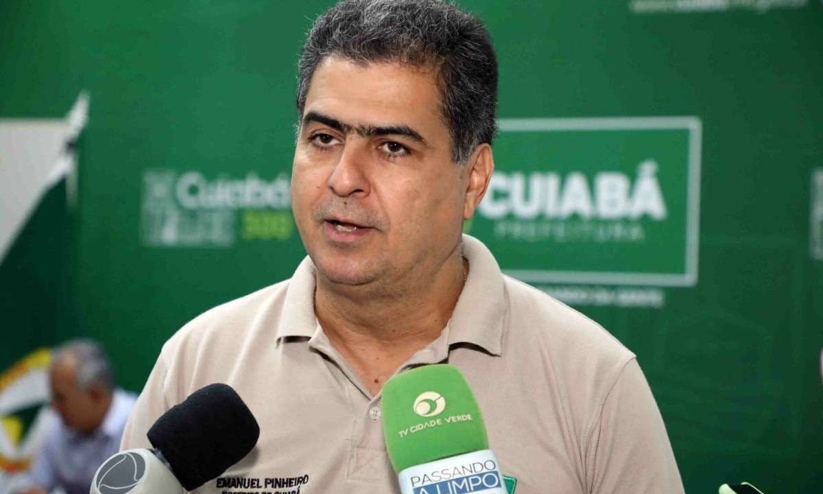 Emanuel Pinheiro, Prefeito de Cuiabá (MT). -  (crédito: Luiz Alves/Prefeitura de Cuiabá)