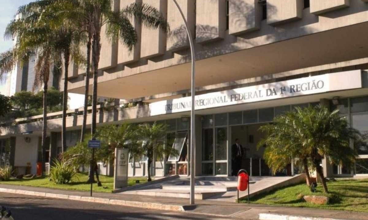 Tribunal Regional Federal da 1ª Região (TRF-1), localizado em Brasília -  (crédito: TRF-1/Divulgação)