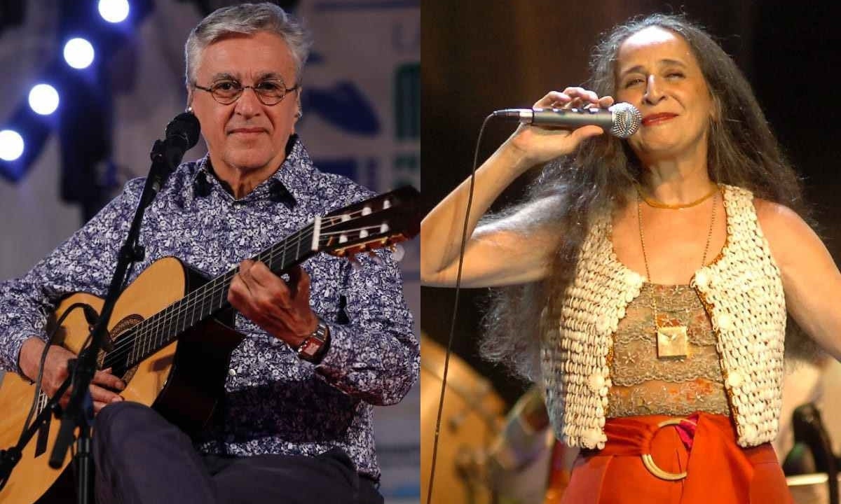 Caetano Veloso e Maria Bethânia farão show no Mineirão no dia 7 de setembro -  (crédito: Cristina Horta/ Francois Guillot)