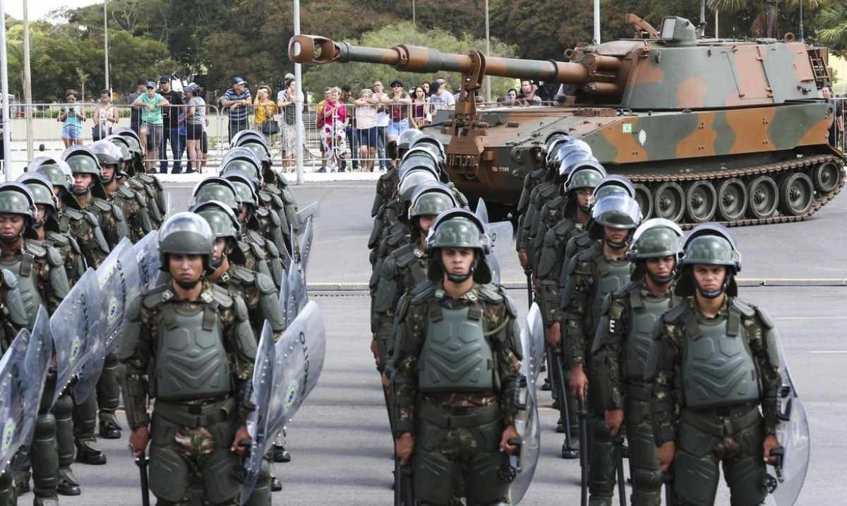 Exército Brasileiro  -  (crédito: Antonio Cruz/Agência Brasil)