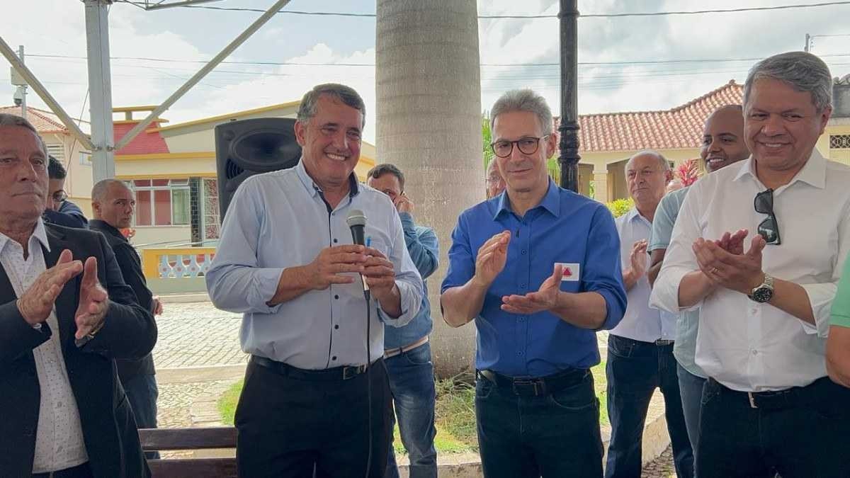 Governador Zema visita Ritápólis e mais quatro cidades do interior do estado nesta quarta -  (crédito: Divulgação)
