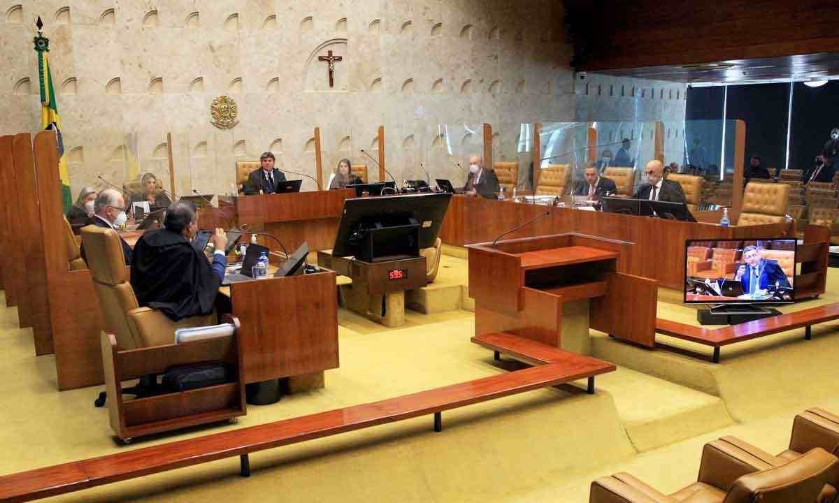 Retomada no Supremo do julgamento da posse de drogas acelera votação de projeto no Senado  -  (crédito: NELSON JR./SCO/STF)