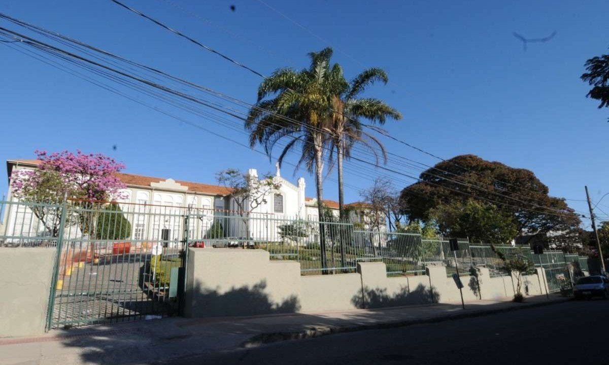 Confusão entre alunos do Colégio Santa Maria, no Bairro Nova Suíça, termina em agressão -  (crédito: Jair Amaral/EM/D.A Press)