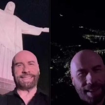 John Travolta conta o motivo de sua viagem ao Rio - Reprodução/Instagram