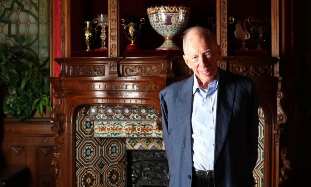 Lord Jacob Rothschild morreu esta semana aos 87 anos -  (crédito: Getty Images)