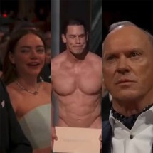 De ‘pelado’ a xingamento: os melhores momentos do Oscar 2024 - montagem reprodução