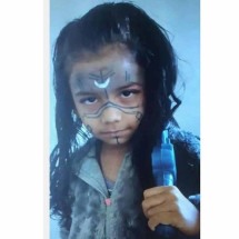 Foto de menina desaparecida com símbolo de seita ajuda polícia em investigação   - Redes Sociais/Divulgação