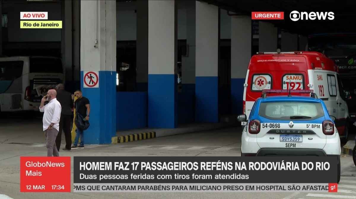 Passageiros se revoltam com falta de informações na após sequestro no Rio