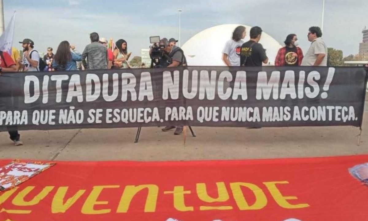 Ato que lembraria dos 60 anos do golpe militar no país estava marcado para 1º de abril  -  (crédito: Diogo Albuquerque/Divulgação)