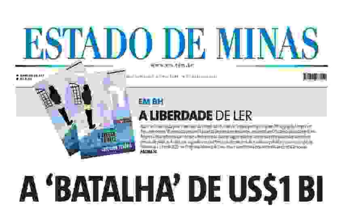 Confira a capa do Estado de Minas do dia 14/3/2024 -  (crédito: Estado de Minas)