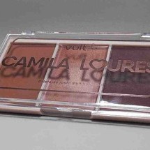 Resenha: Paleta de rosto de Camila Loures promete atender todos os tons de pele - Izabella Caixeta / Maria Dulce Miranda / EM / DA Press
