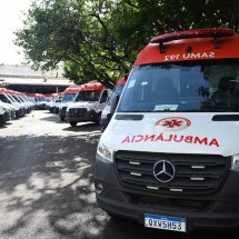 Governo de Minas entrega ambulâncias que estavam paradas - Leandro Couri/EM/D.A Press