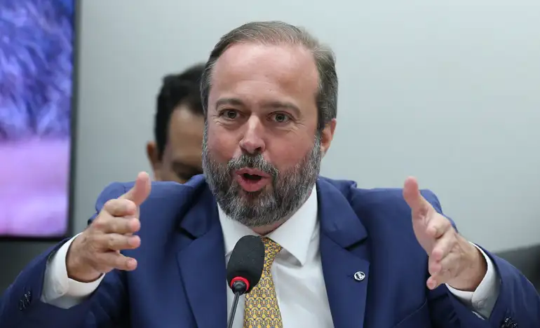 O ministro de Minas e Energia, Alexandre Silveira de Oliveira -  (crédito: Lula Marques/Agência Brasil)