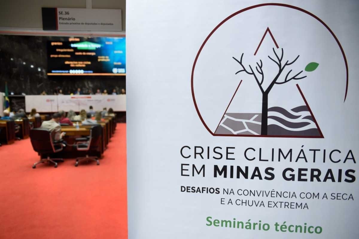 Seminário na ALMG busca soluções para mudanças climáticas extremas em Minas