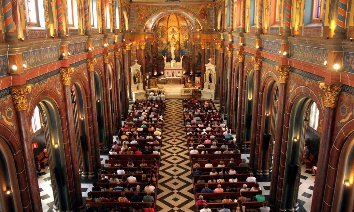 Igreja de São José, em Belo Horizonte  -  (crédito: Jair Amaral/EM/D.A Press)