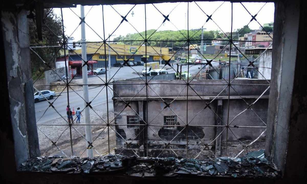 Casa do casal Ana Paula e Said, que foram resgatados pelos bombeiros, junto dos filhos -  (crédito: Gladyston Rodrigues/EM/D.A. Press. Brasil. Belo Horizonte-MG)