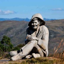 Serra do Cipó: estátua do Juquinha será restaurada - Leandro Couri/EM/D.A Press