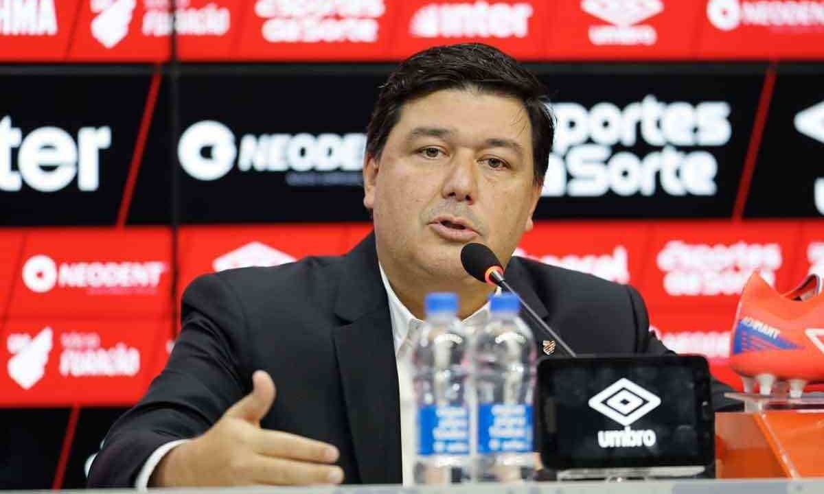 Alexandre Leitão já foi presidente do Orlando City e atualmente faz ótima gestão como CEO do Athletico-PR -  (crédito: Athletico-PR/Divulgação)