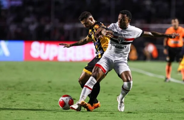 Atuações do São Paulo contra o Novorizontino: Rafael e Lucas Mora se destacam - Mauro Horita e Rebeca Reis/Ag.Paulistão