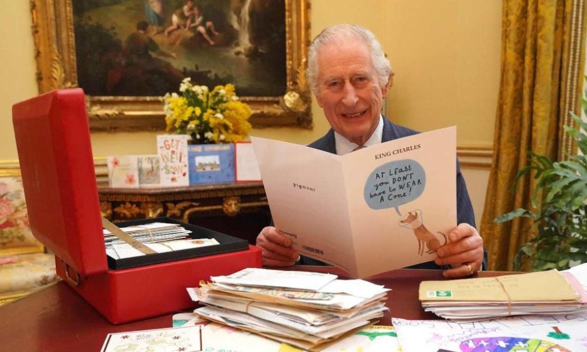 Rei Charles III enfrenta um câncer -  (crédito:  Jonathan Brady / POOL / AFP)