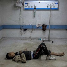 Exército israelense pede à população que abandone área do hospital Al Shifa em Gaza -  AFP