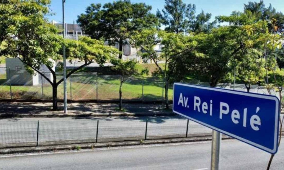 Avenida Rei Pelé será interditada entre as avenidas Coronel Oscar Paschoal e Antônio Abrahão Caram para obras da Stock Car -  (crédito: PBH/Divulgação)