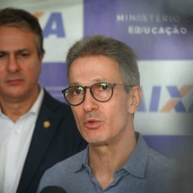 ‘Podemos pensar diferente, mas democracia é isso’, diz Zema ao lado de ministro de Lula - Leandro Couri/EM/D.A Press