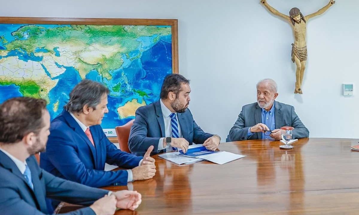Governador do Rio também se reuniu com o presidente Lula para discutir a dívida -  (crédito: Ricardo Stuckert/PR)