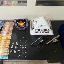 Homem preso onze vezes e suspeito de cometer homicídio capturados pela PM em Minas - PMMG