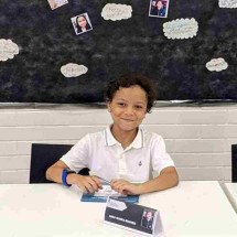 Lucca Bragança, de 9 anos, estreia na literatura com obra sobre autismo - ARQUIVO PESSOAL