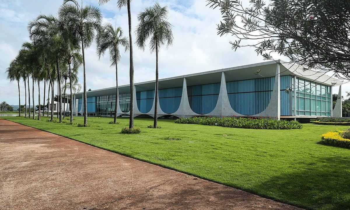 Palácio da Alvorada, em Brasília, residência oficial do Presidente da República
     -  (crédito:  Isac Nóbrega/PR)