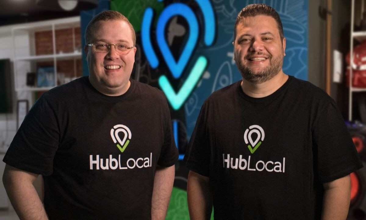 Rodrigo Coifman e Felipe Caezar, fundadores da HubLocaL -  (crédito: Divulgação)
