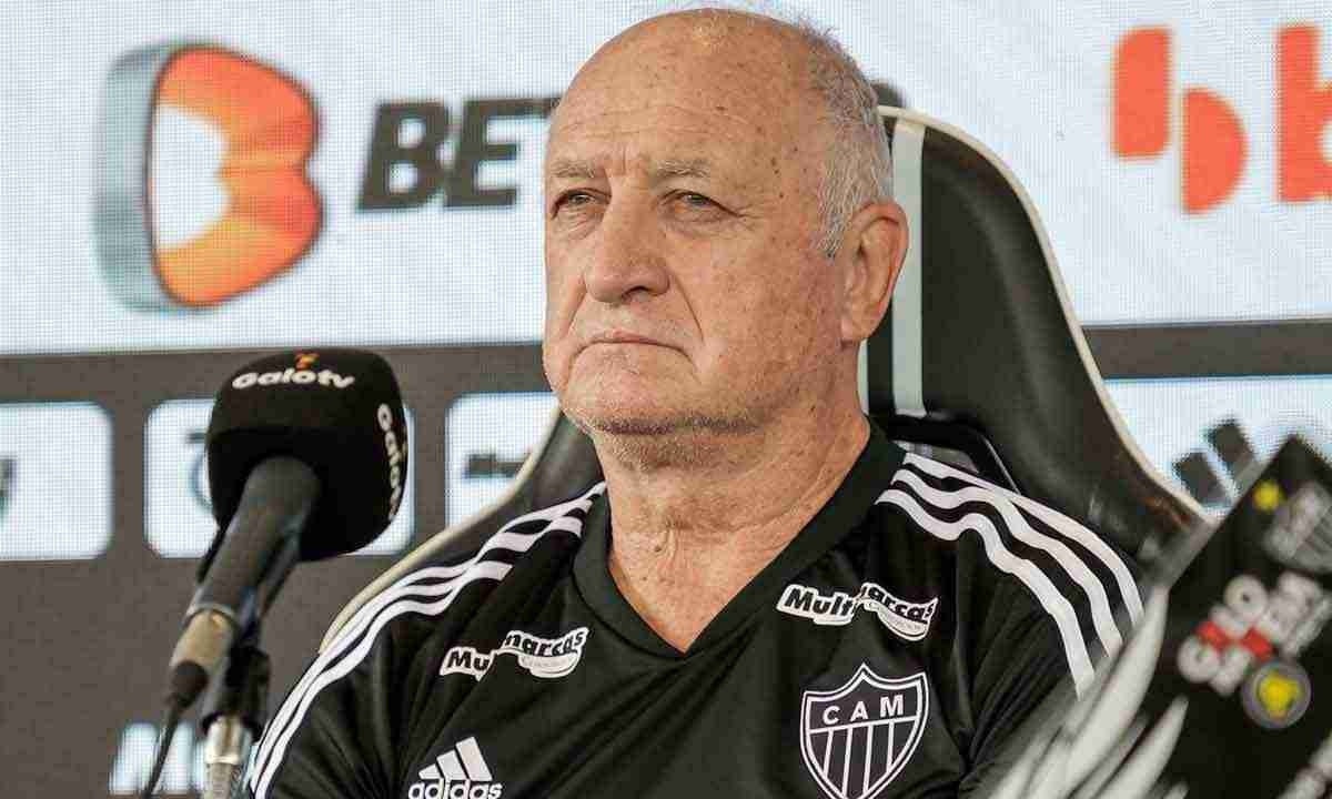 Luiz Felipe Scolari, ex-técnico do Atlético - (crédito: Pedro Souza/Atlético) Luiz Felipe Scolari, ex-técnico do Atlético - (crédito: Pedro Souza/Atlético)