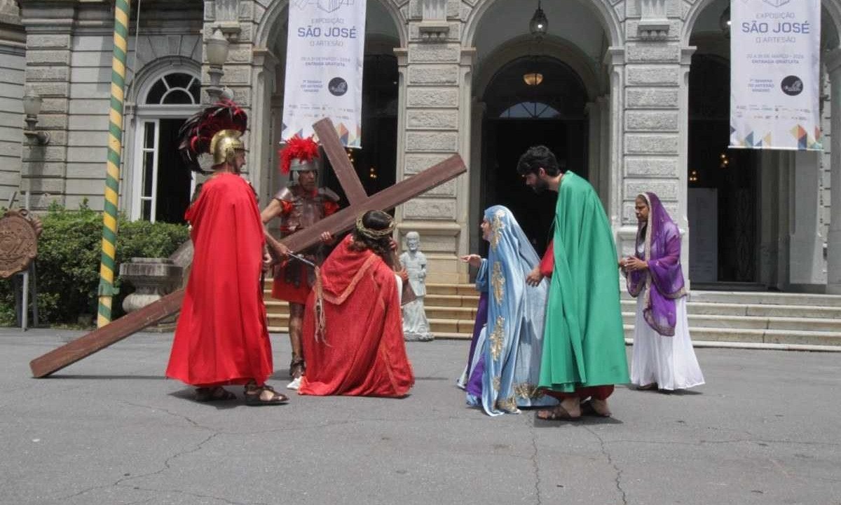 Governo de Minas lança programação da Semana Santa no estado -  (crédito: Edésio Ferreira/EM/D.A Press)